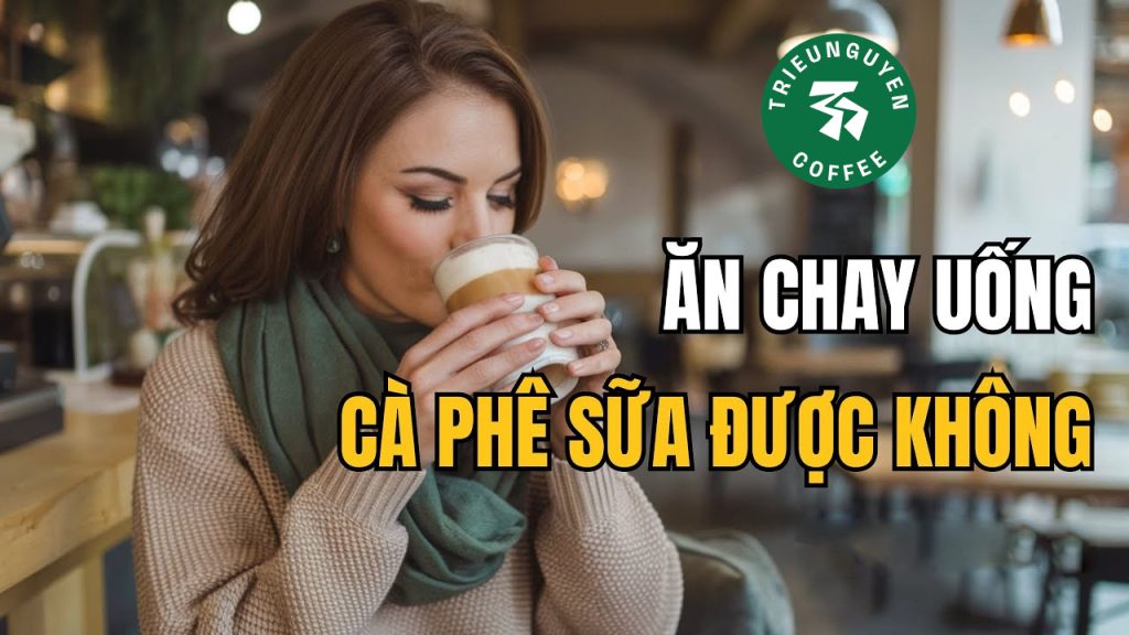 cà phê sữa cho người ăn chay